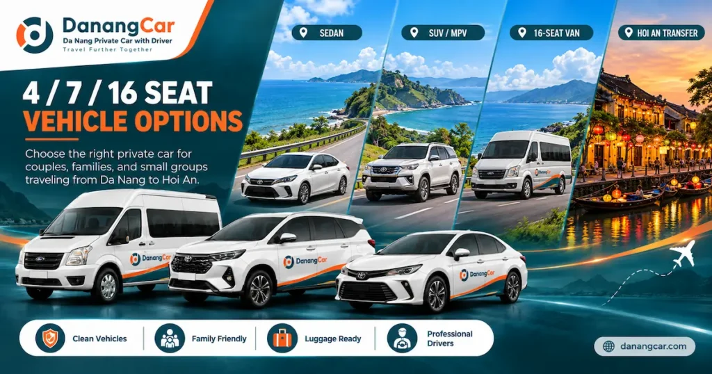Da Nang to Hoi An Private Car