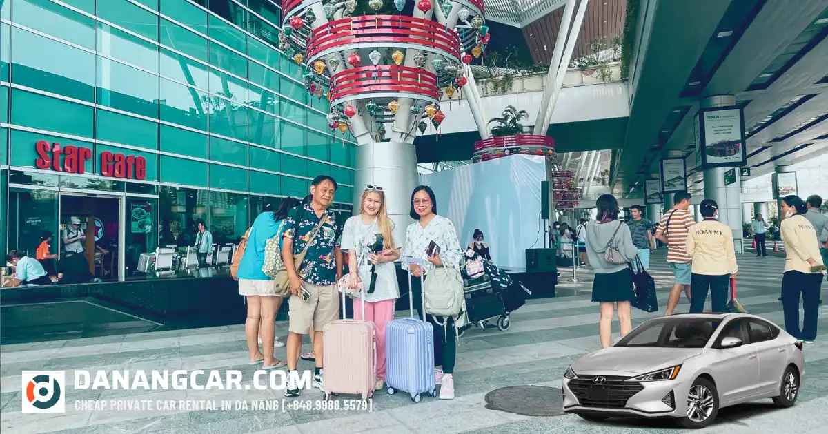 Danang airport transfer: 4-seater Car