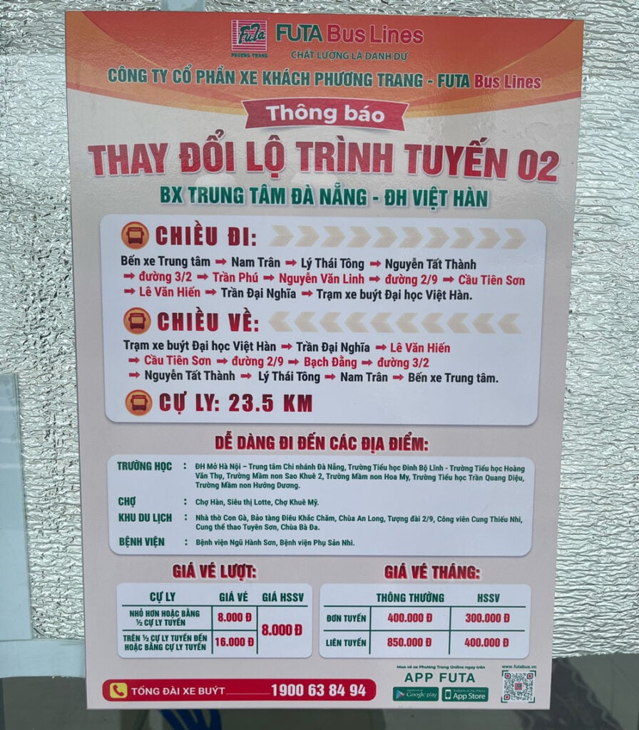 Bus Da Nang Hoi An: Ticket Price Breakdown