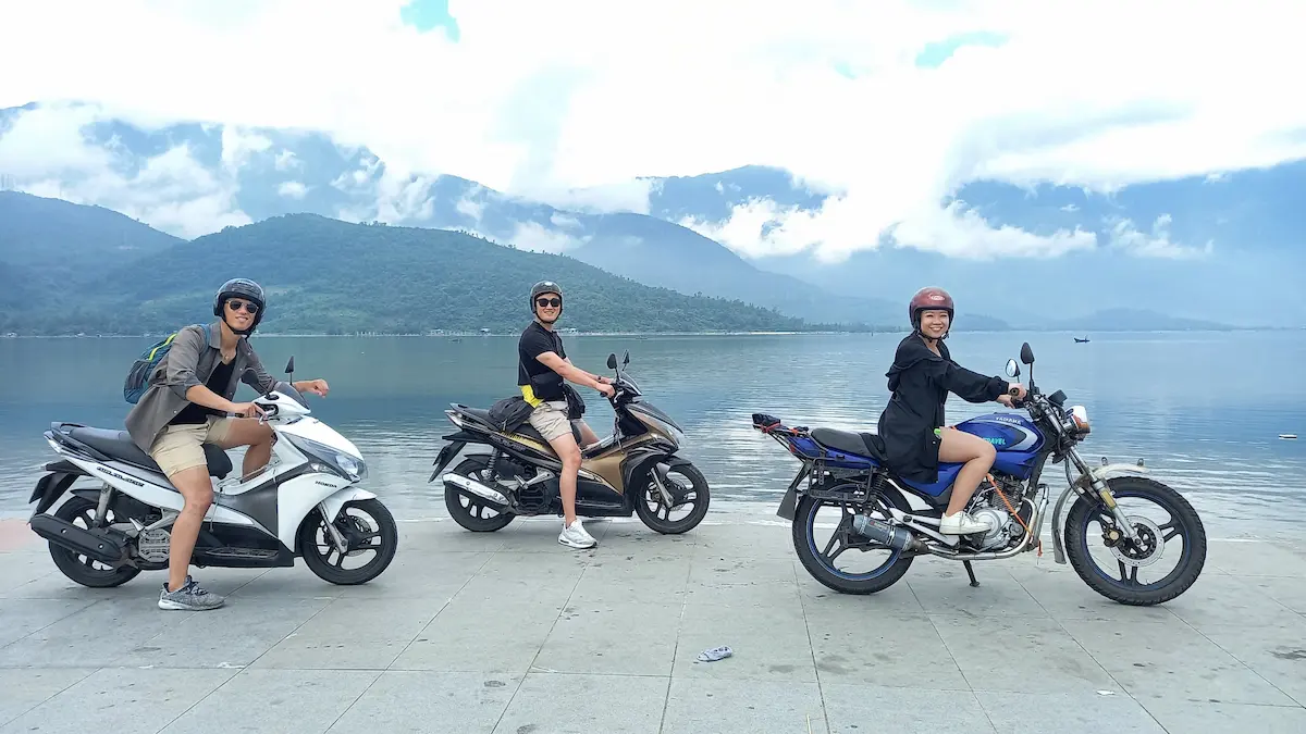 Motorbike from Hue to Hoi An