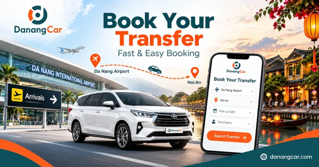 Da Nang Airport to Hoi An Private Car | From $15 Da Nang Airport to Hoi An Private Car