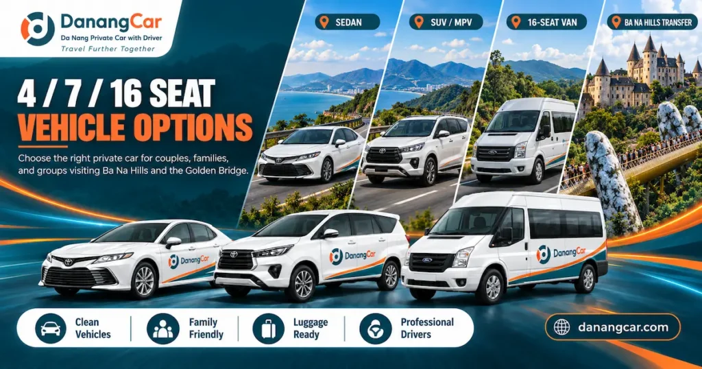 Da Nang to Ba Na Hills Private Car