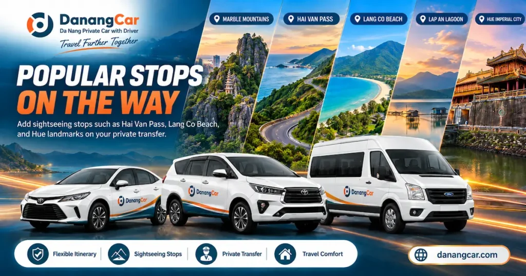 Da Nang to Hue Private Car 