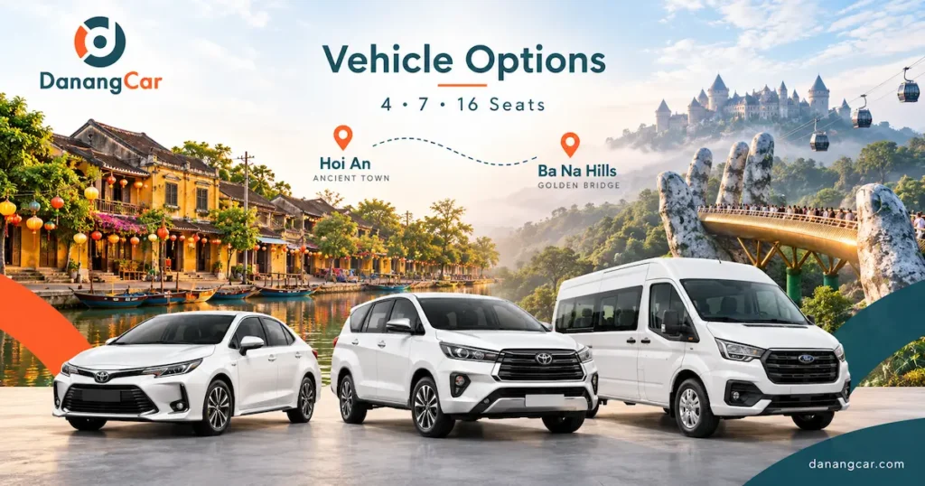Hoi An to Ba Na Hills by Private Car
