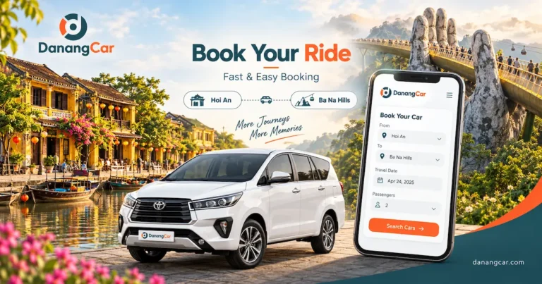 Hoi An to Ba Na Hills by Private Car