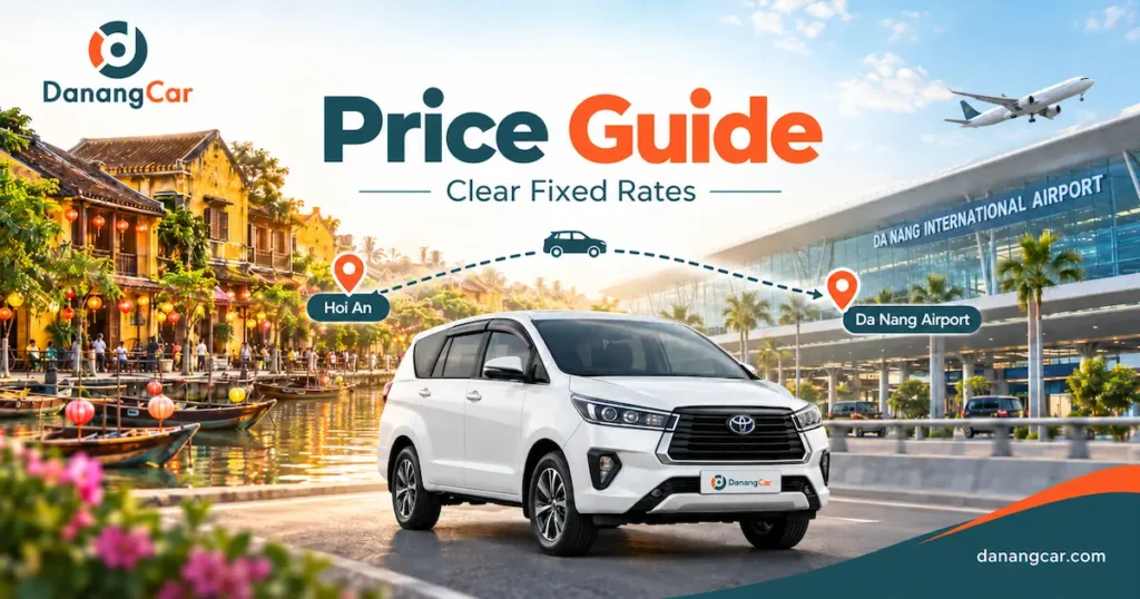 Hoi An to Da Nang Airport Private Car