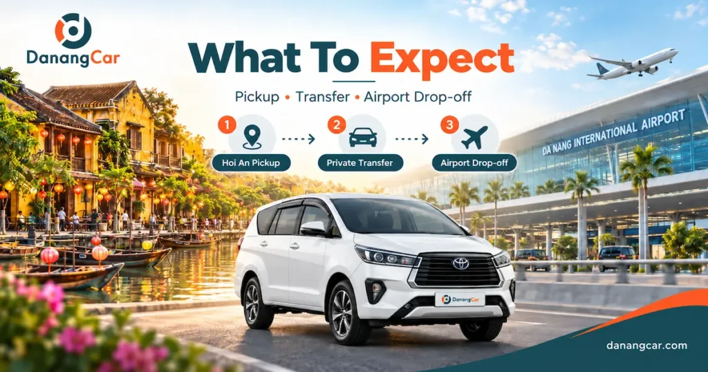Hoi An to Da Nang Airport Private Car