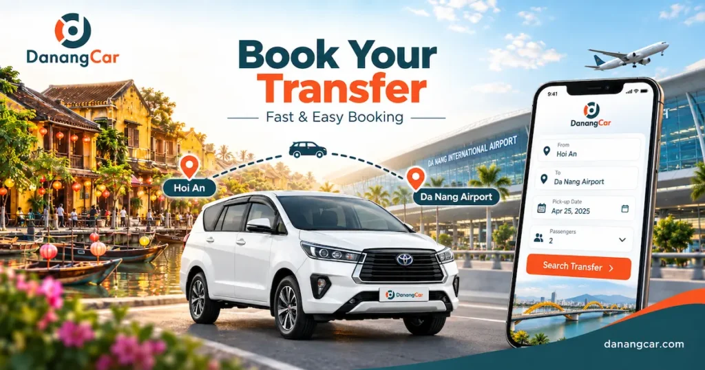 Hoi An to Da Nang Airport Private Car
